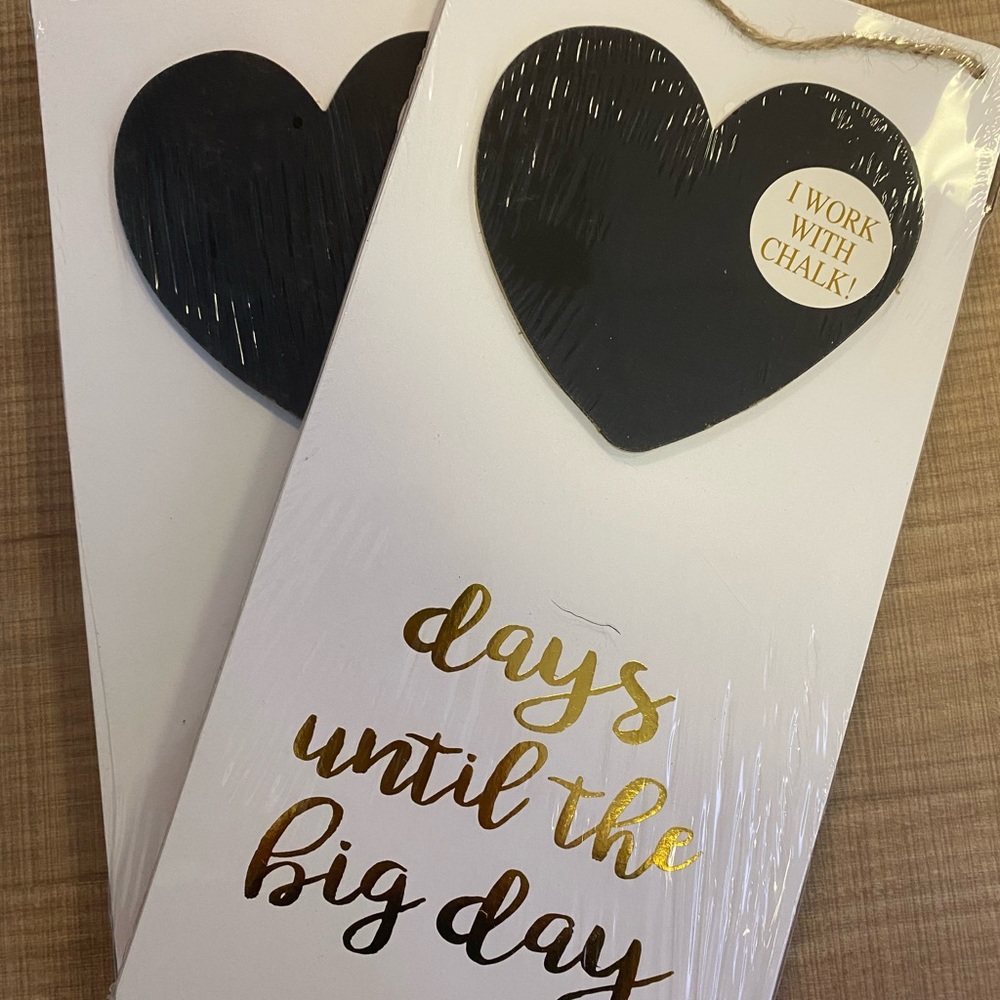 Countdowns Chalk Board Decor